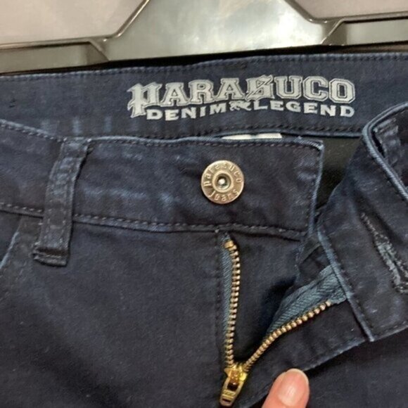 Parasuco Jeans Indigo Blue Straight Leg Pants Size 28/26 - Picture 8 of 9